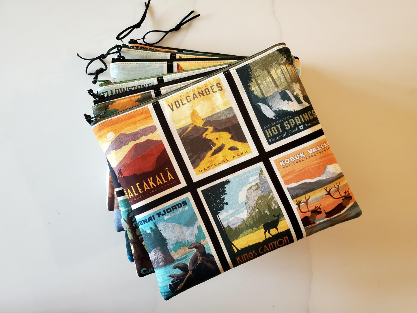National Park Zipper Pouch