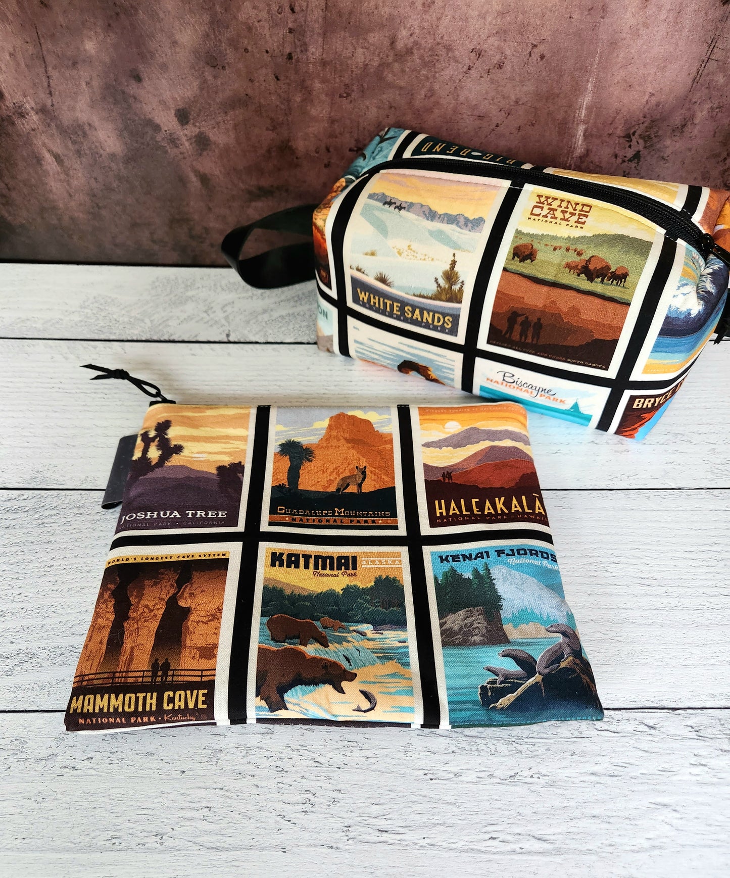 National Park Zipper Pouch