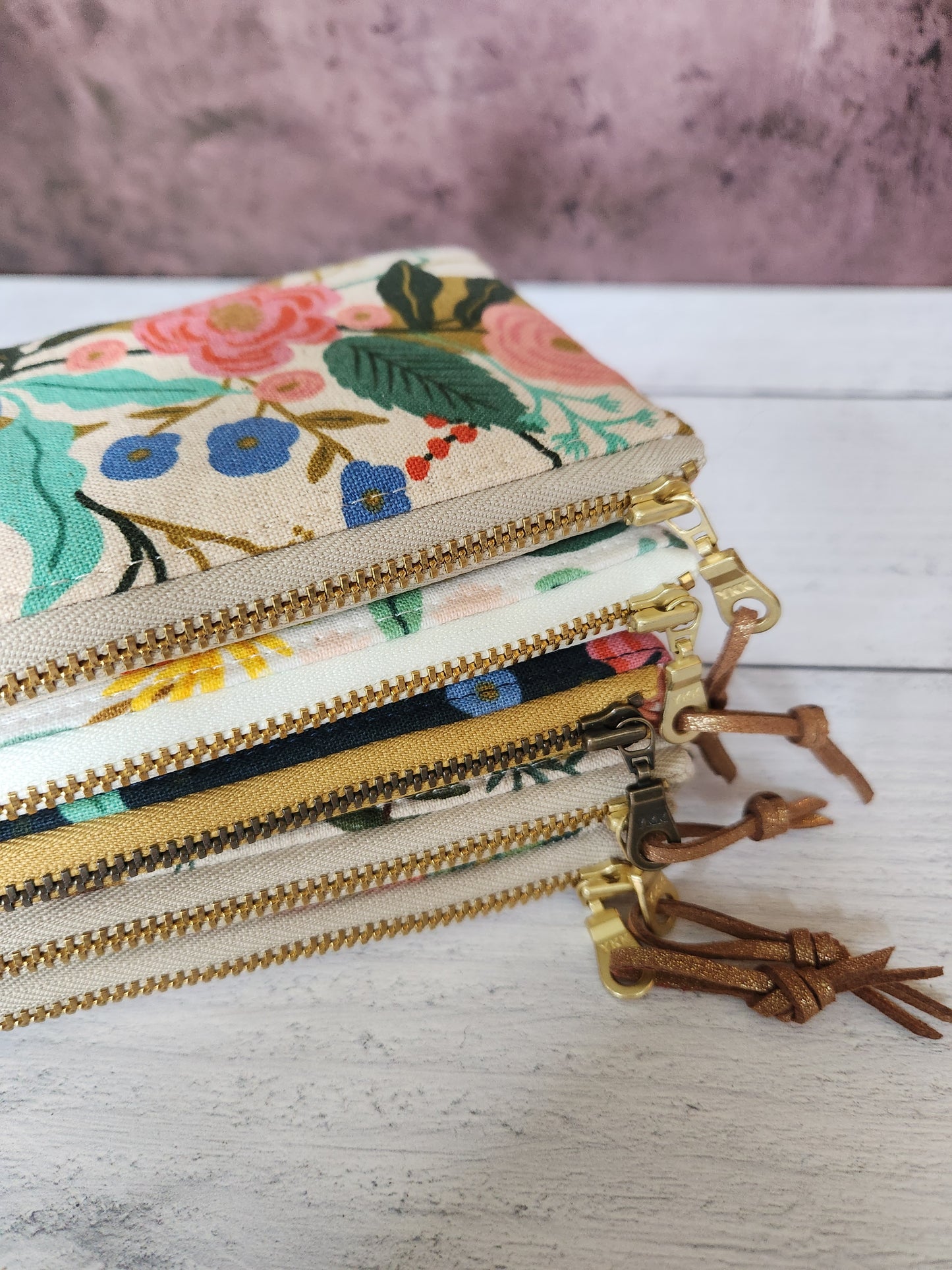 Rifle Paper Canvas Coin Purse