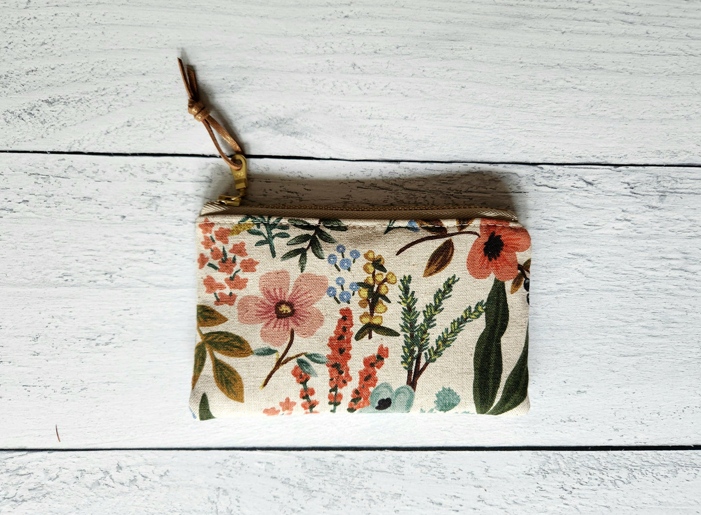 Rifle Paper Canvas Coin Purse