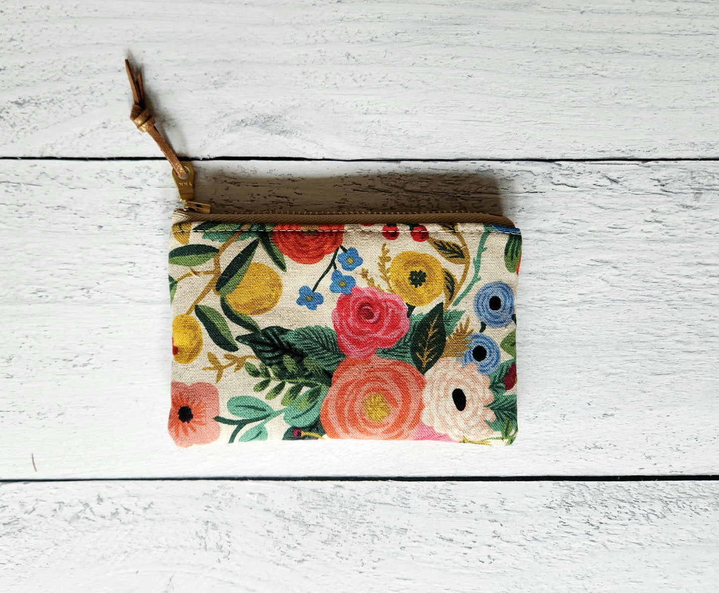 Rifle Paper Canvas Coin Purse
