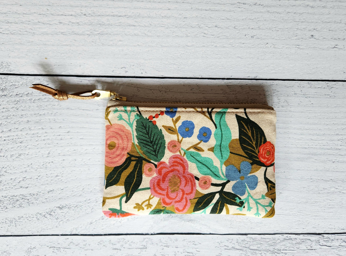 Rifle Paper Canvas Coin Purse